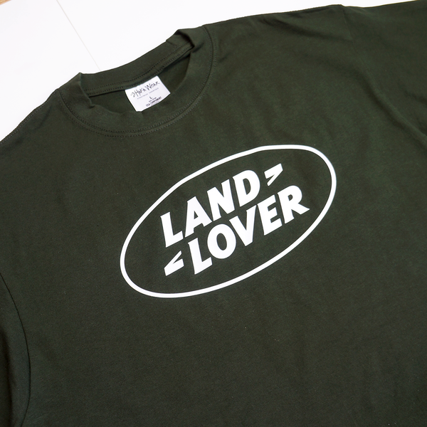 "LAND LOVER" TEE “FOREST GREEN"