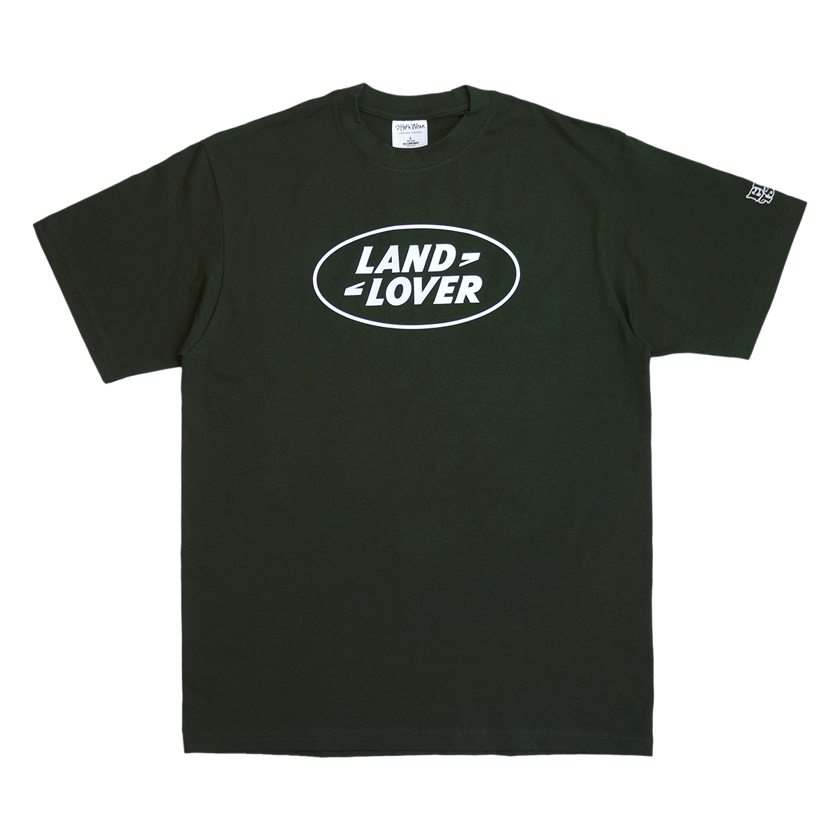 "LAND LOVER" TEE “FOREST GREEN"